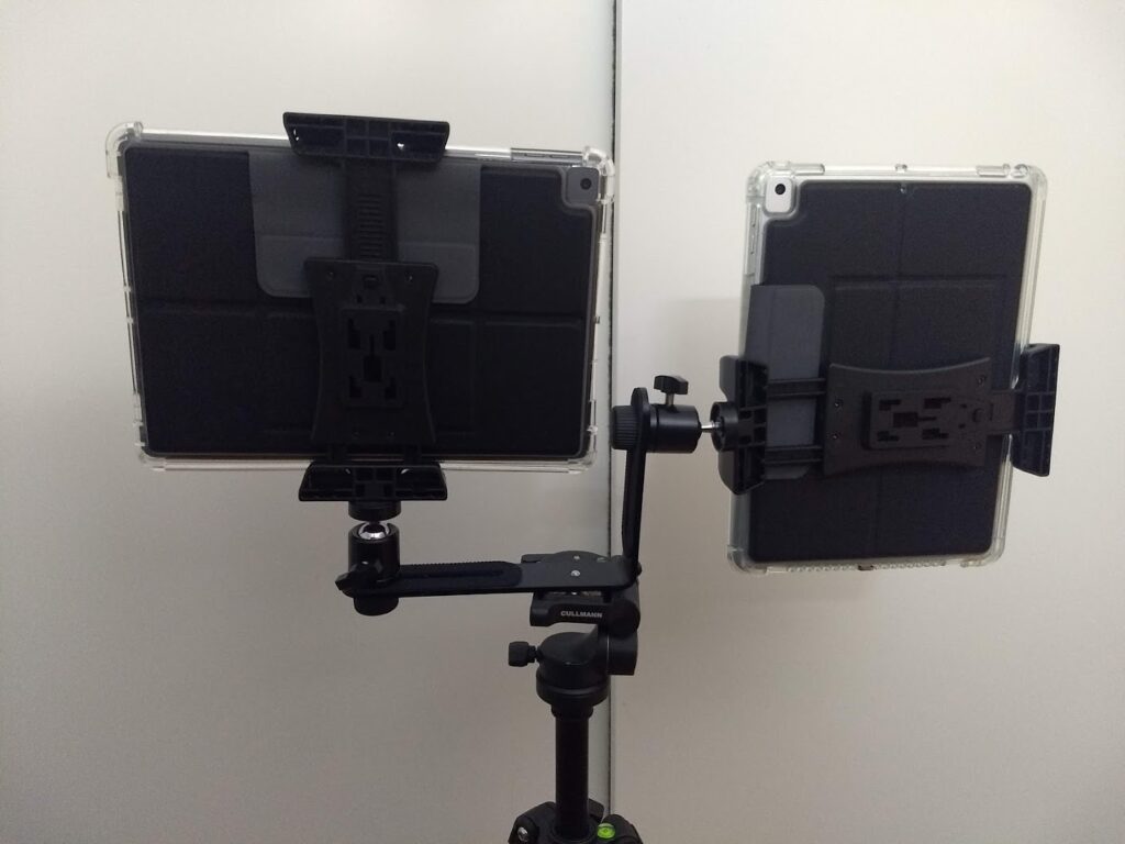 Gleichzeitig Hochformat und Querformat aufnehmen. Im Nachhinein entscheiden, was besser ist.