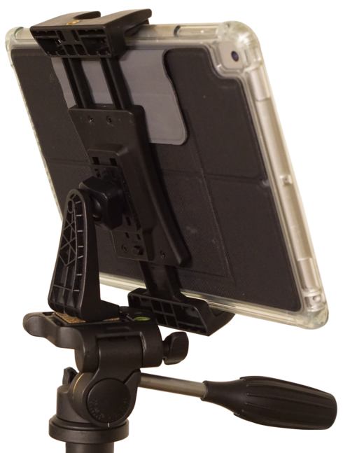 Abgetrennte Tastatur beim Einspannen der Tastatur